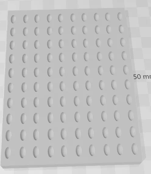 Körnerzählbrett - Bàn đếm hạt 8x4 mm - Image 1