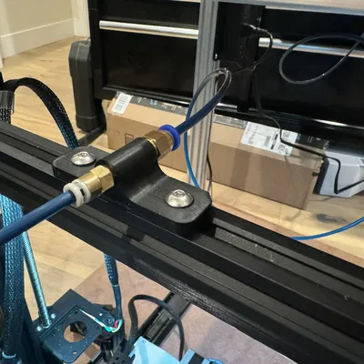 Dây Dẫn Filament Ender 3 với Khớp Nối Ống PTFE