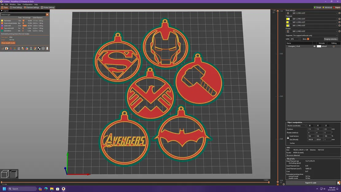 Móc Treo Giáng Sinh Avengers - Image 2