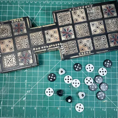 Trò Chơi Hoàng Gia Ur - Phiên Bản 3D In