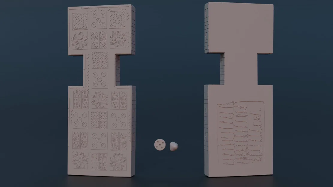 Trò Chơi Hoàng Gia Ur - Phiên Bản 3D In - Image 3