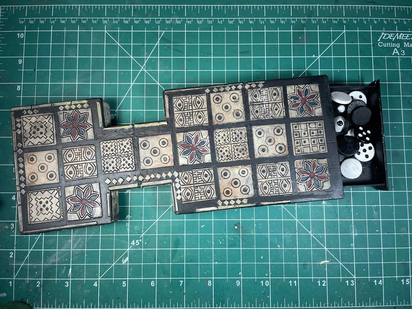 Trò Chơi Hoàng Gia Ur - Phiên Bản 3D In - Image 4