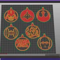 Mô Hình 3D Đồ Trang Trí Giáng Sinh Star Wars - Thumbnail 2