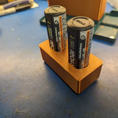 Giá đỡ pin Ryobi 4V cho Gridfinity 1x2x4