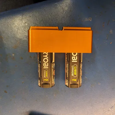 Giá đỡ pin Ryobi 4V cho Gridfinity 1x2x4