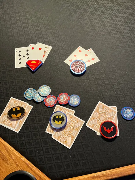 Nắp Bài Poker Chủ Đề Siêu Anh Hùng - Image 2