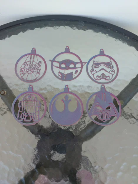 Mô Hình 3D Đồ Trang Trí Giáng Sinh Star Wars - Image 4