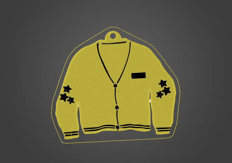 Móc Khóa Trang Trí Cardigan - Taylor Swift - Image 2