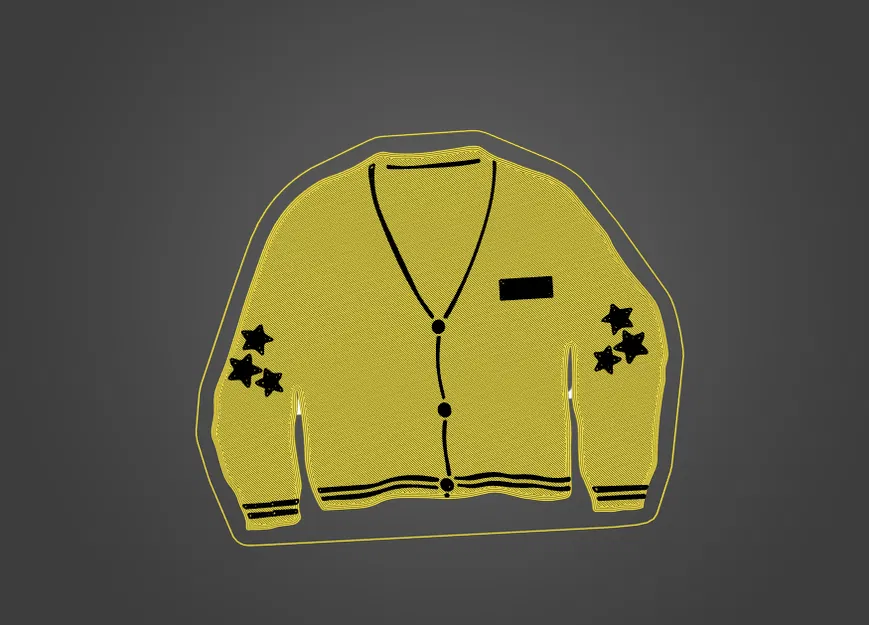 Móc Khóa Trang Trí Cardigan - Taylor Swift - Image 3