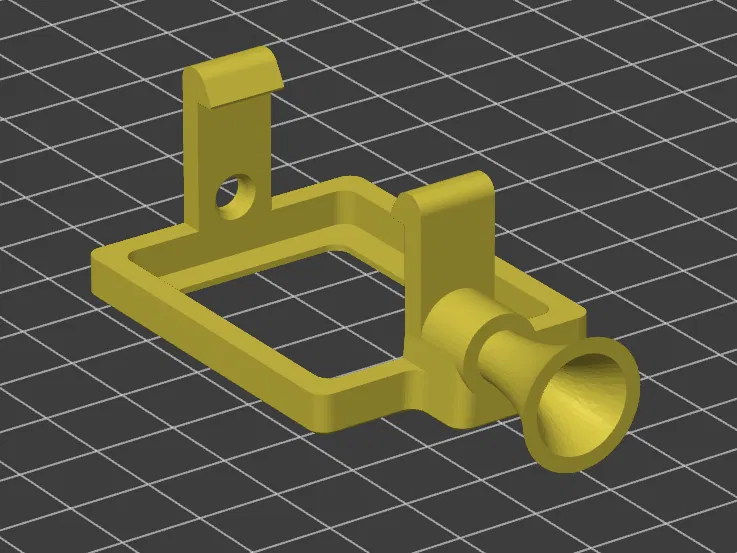 Chặn Hết Dây Filament Ender 3 S1 Pro Có Phễu PTFE - Remixed - Image 1