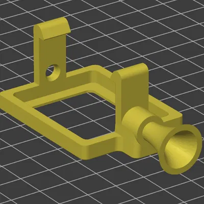 Chặn Hết Dây Filament Ender 3 S1 Pro Có Phễu PTFE - Remixed