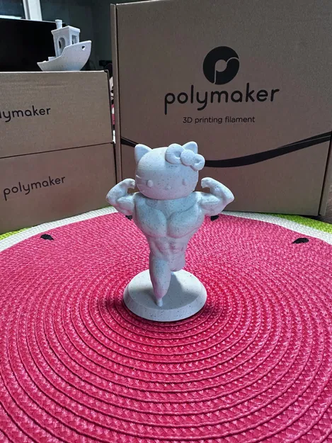 Mô hình "Buff Kitty" - Chị Đại Mèo Hello Kitty - Image 1