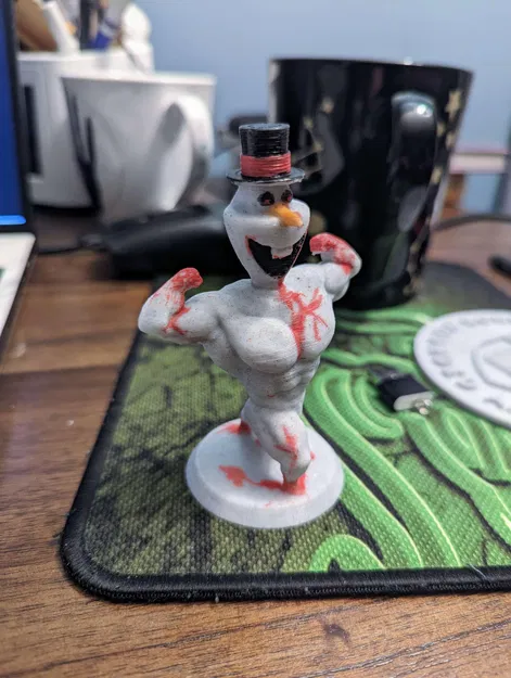 Olaf Cơ Bắp - Phiên Bản Frozen - Image 2