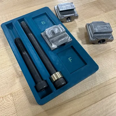 Khay Lưu Trữ Bộ Phận Kẹp Flux Workholding