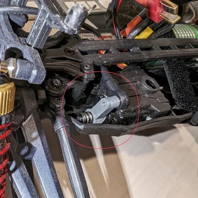 Cánh Tay Liên Kết Servo Lái Xe RC Hosim 903/905