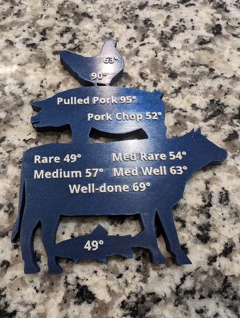 Nam châm Tủ Lạnh Ghi Nhiệt Độ Nấu Ăn Chuẩn - Image 4