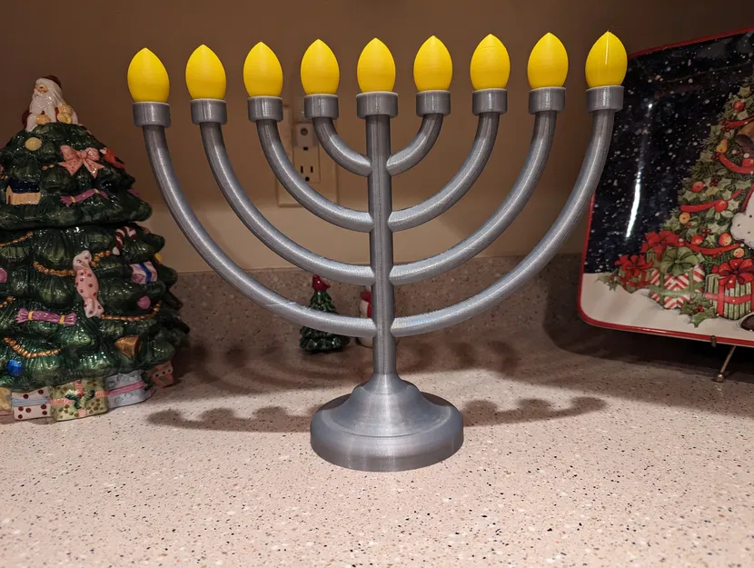Chân nến Hanukkah - Image 1