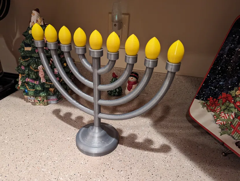Chân nến Hanukkah - Image 2