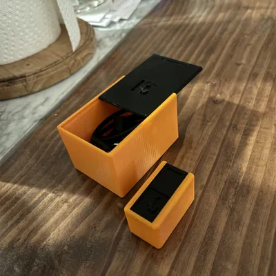 Hộp có nắp đuôi én theo tham số