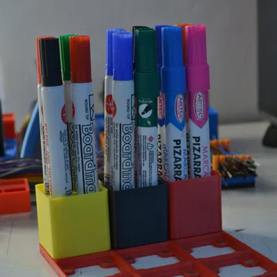 Giá đỡ bút marker bảng trắng Gridfinity 1x1