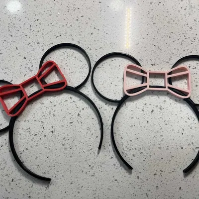 Băng Đô Tai Minnie Mouse Cho Bé