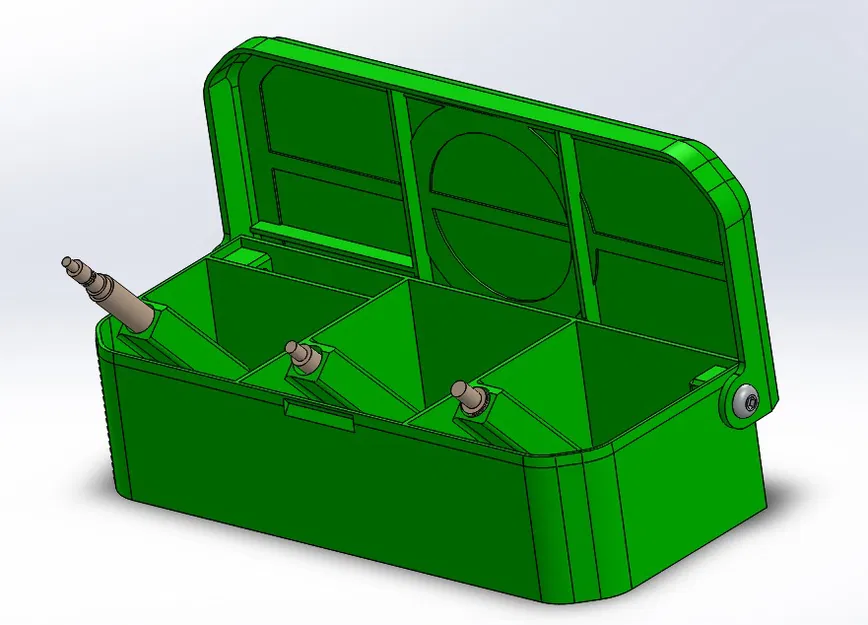 Hộp đựng ren xoắn và bộ chuyển đổi mỏ hàn CNC Kitchen - Image 2