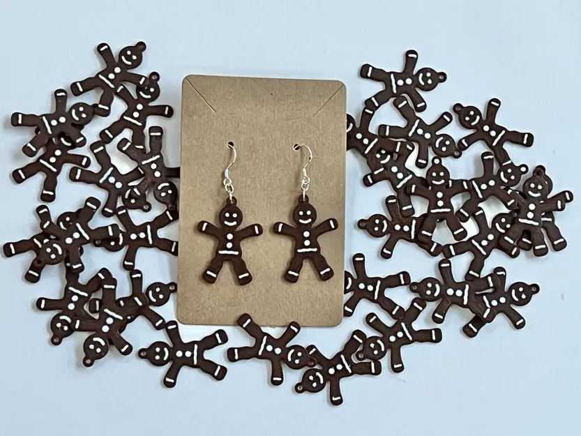 Bông Tai Hình Bánh Gừng - Image 2