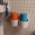 Kệ treo tường đựng ly có lỗ thoát nước cho Ba Mẹ - Thumbnail 1
