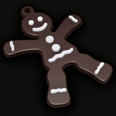 Bông Tai Hình Bánh Gừng