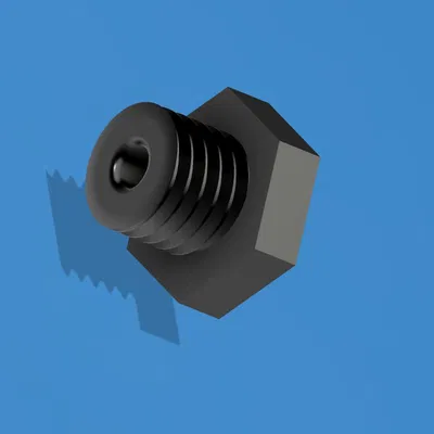 Vít và Đai ốc Rỗng M12 cho PTFE 4mm