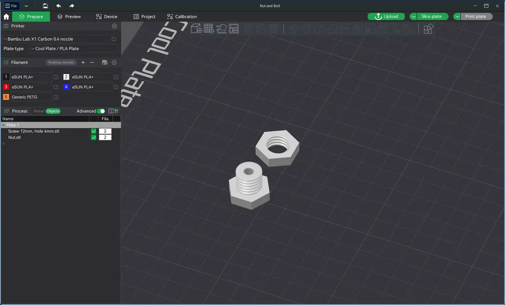 Vít và Đai ốc Rỗng M12 cho PTFE 4mm - Image 7