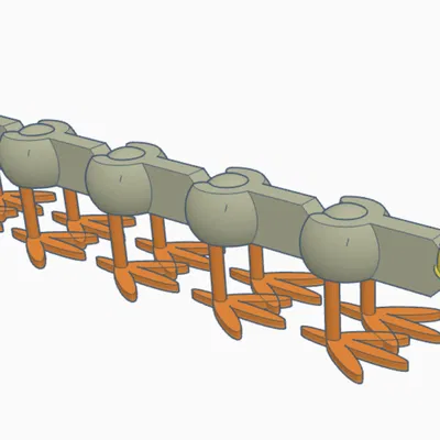 Mô hình sâu bướm khớp nối