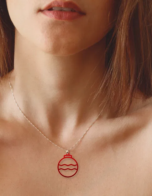 Mặt Dây Chuyền Quả Châu Giáng Sinh - Image 1
