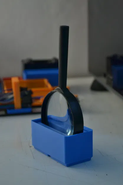 Kệ Giữ Kính Lúp Gridfinity 2x1 - Image 1