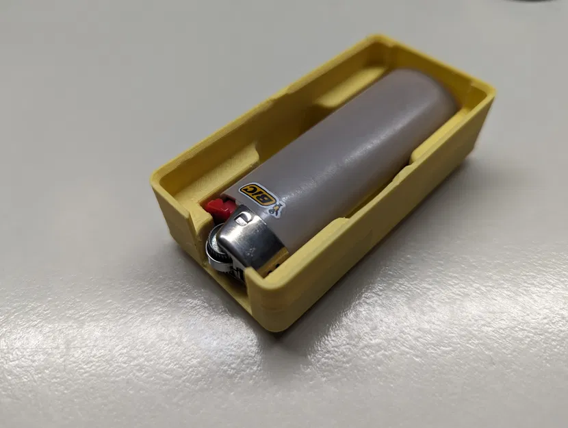 Hộp Đựng Bật Lửa Bic Gridfinity 1x2x3U - Image 1