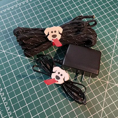 Kẹp Giữ Dây Cáp Hình Chó Dễ Thương