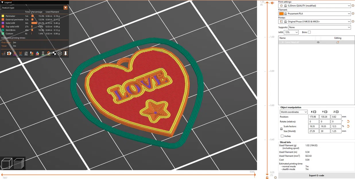 Mô Hình Trái Tim Tình Yêu - Image 5