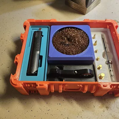 Dụng Cụ Vệ Sinh Mỏ Hàn. Tương Thích Gridfinity!