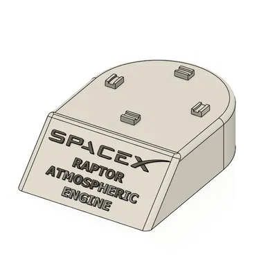 Mô hình động cơ Raptor khí quyển của SpaceX