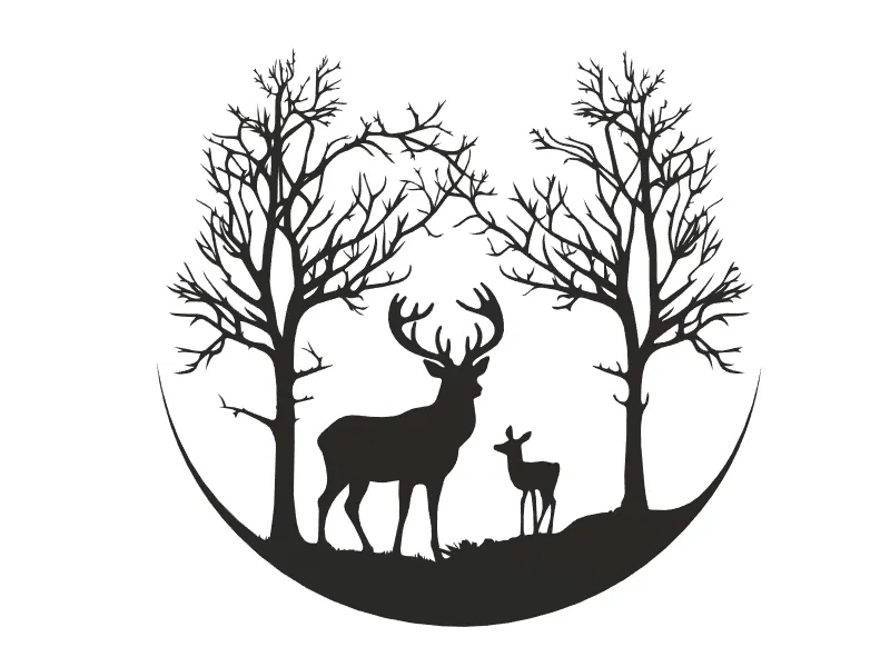 Mô hình Hươu sao 3D - Image 2