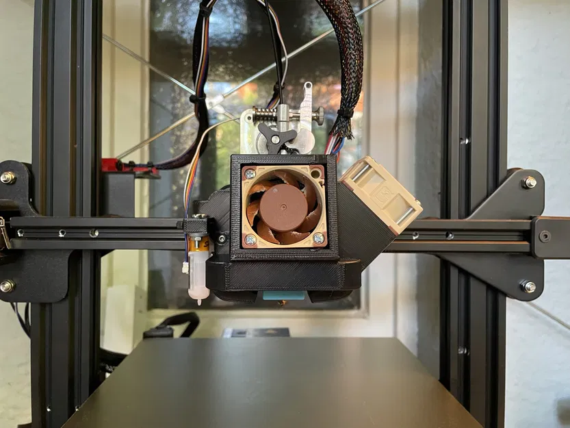 SATSANA Remix cho Creality CR-10 / Ender 3 Micro Swiss Direct Drive + BLtouch + Quạt 40x40x20 - Image 3