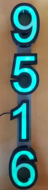 Số nhà có đèn LED - Image 4