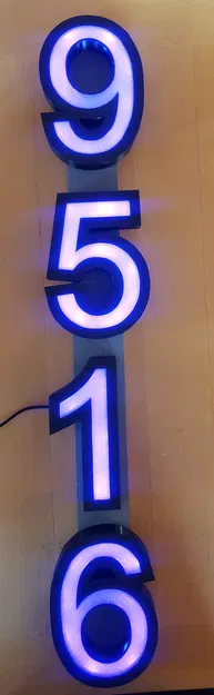 Số nhà có đèn LED - Image 6