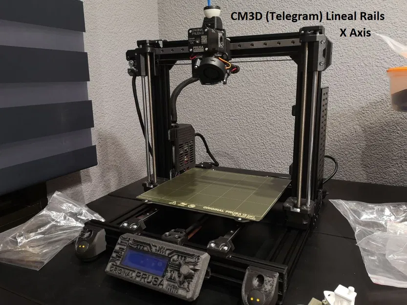 Ray Tuyến Tính Trục X Prusa MK3s+ (Remix Bear Project & CM3D) - Image 5