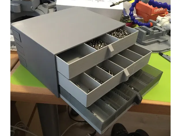 Hộp Đựng Ốc Vít và Phụ Kiện Nhỏ Có Ngăn Kéo - Image 9