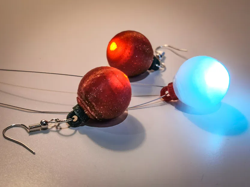 Bông Tai LED Giáng Sinh - Mặt Dây Chuyền - Image 1