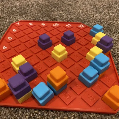 Quân Cờ Thay Thế Cho Game "Can't Stop"