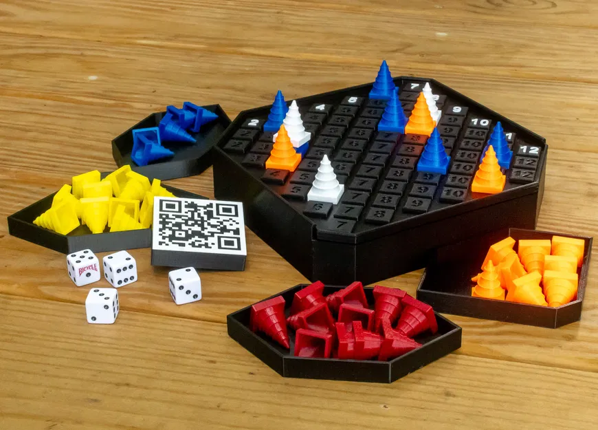 Game Cờ Bàn "Không Thể Dừng Lại" (Can't Stop Dice Game) - Image 1