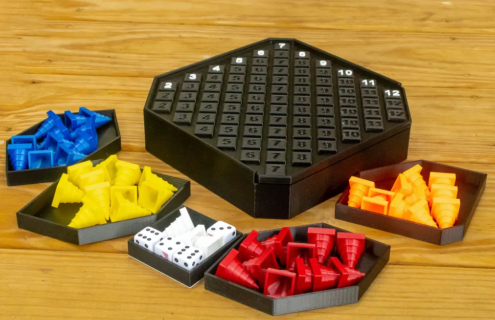 Game Cờ Bàn "Không Thể Dừng Lại" (Can't Stop Dice Game) - Image 4