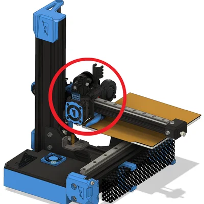 V-Minion - Đầu in siêu nhẹ thay nhanh REV.2